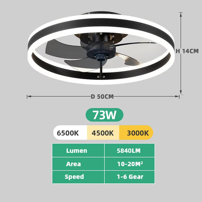 Plafonnier Ventilateur Minimaliste