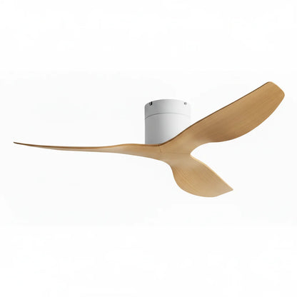 Ventilateur de Plafond Style Industriel Koryn – 132/114cm, Moteur DC Réversible & Silencieux