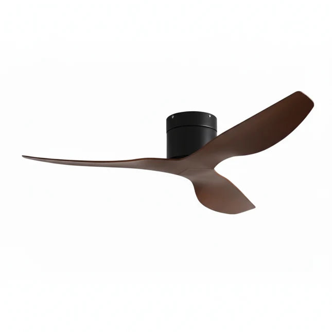 Ventilateur de Plafond Style Industriel Koryn – 132/114cm, Moteur DC Réversible & Silencieux