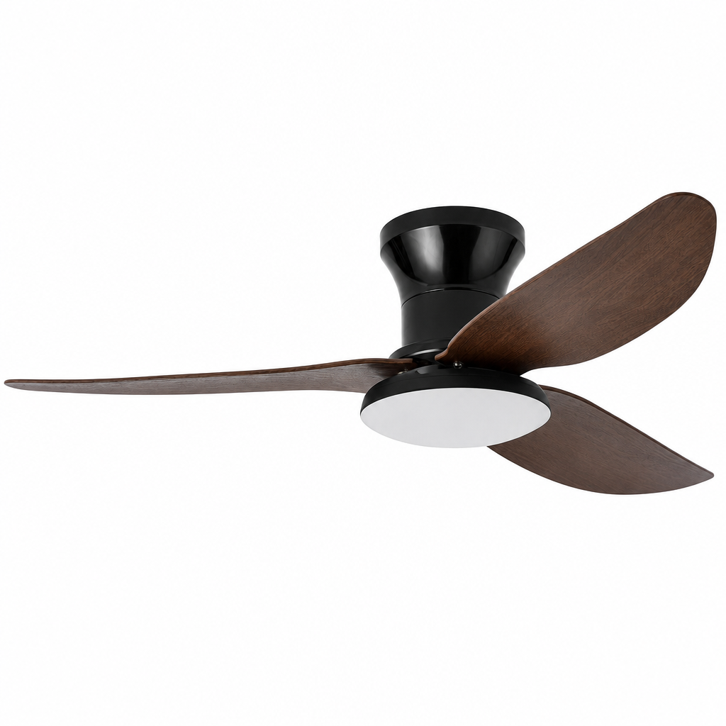 Ventilateur Plafond Connecté Varen – Pales Invisibles Rétractables, Bluetooth & LED