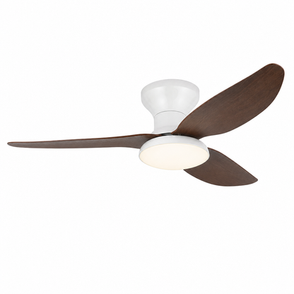 Ventilateur Plafond Connecté Varen – Pales Invisibles Rétractables, Bluetooth & LED