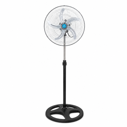 Ventilateur sur Pied Réglable — Silencieux & Puissant