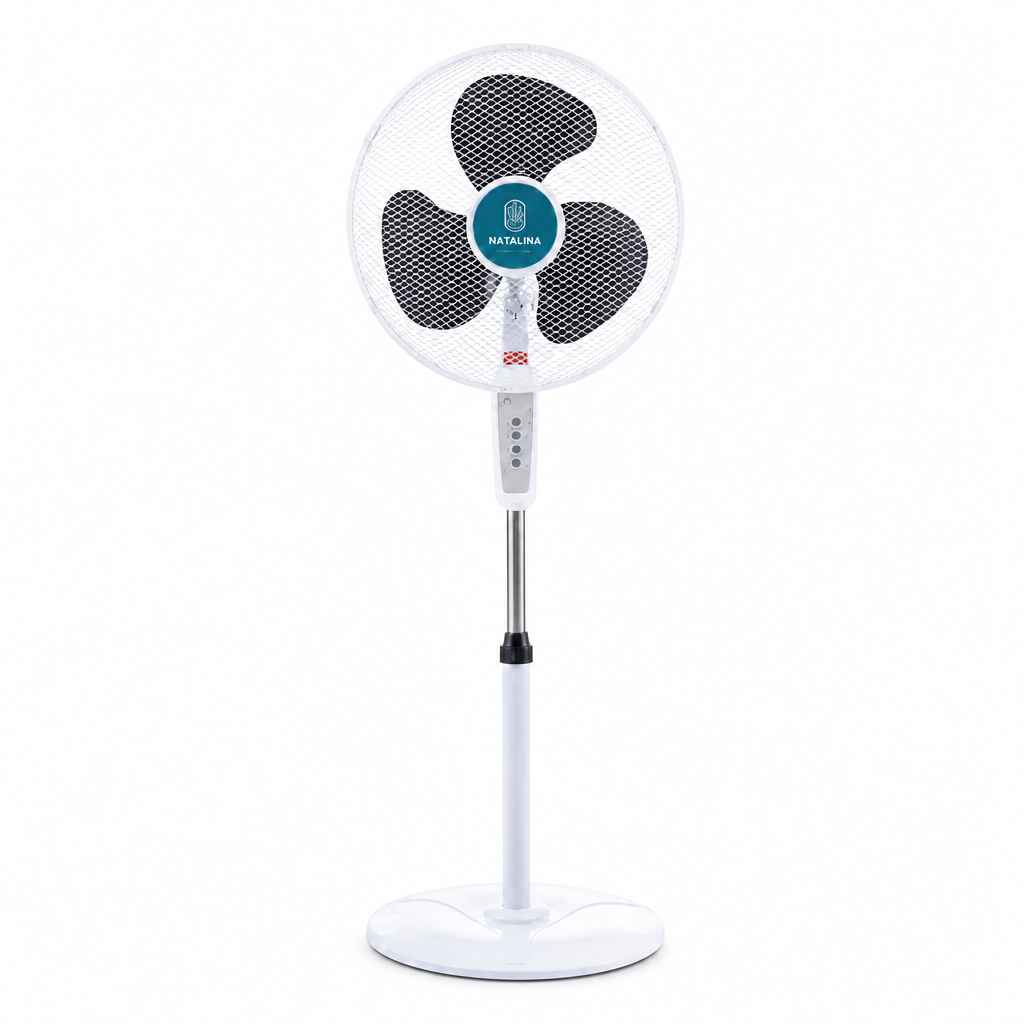 Ventilateur sur Pied H128 — Puissant, Silencieux & Design