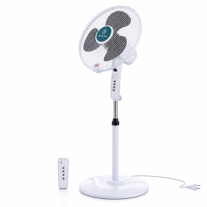 Ventilateur sur Pied H128 — Puissant, Silencieux & Design
