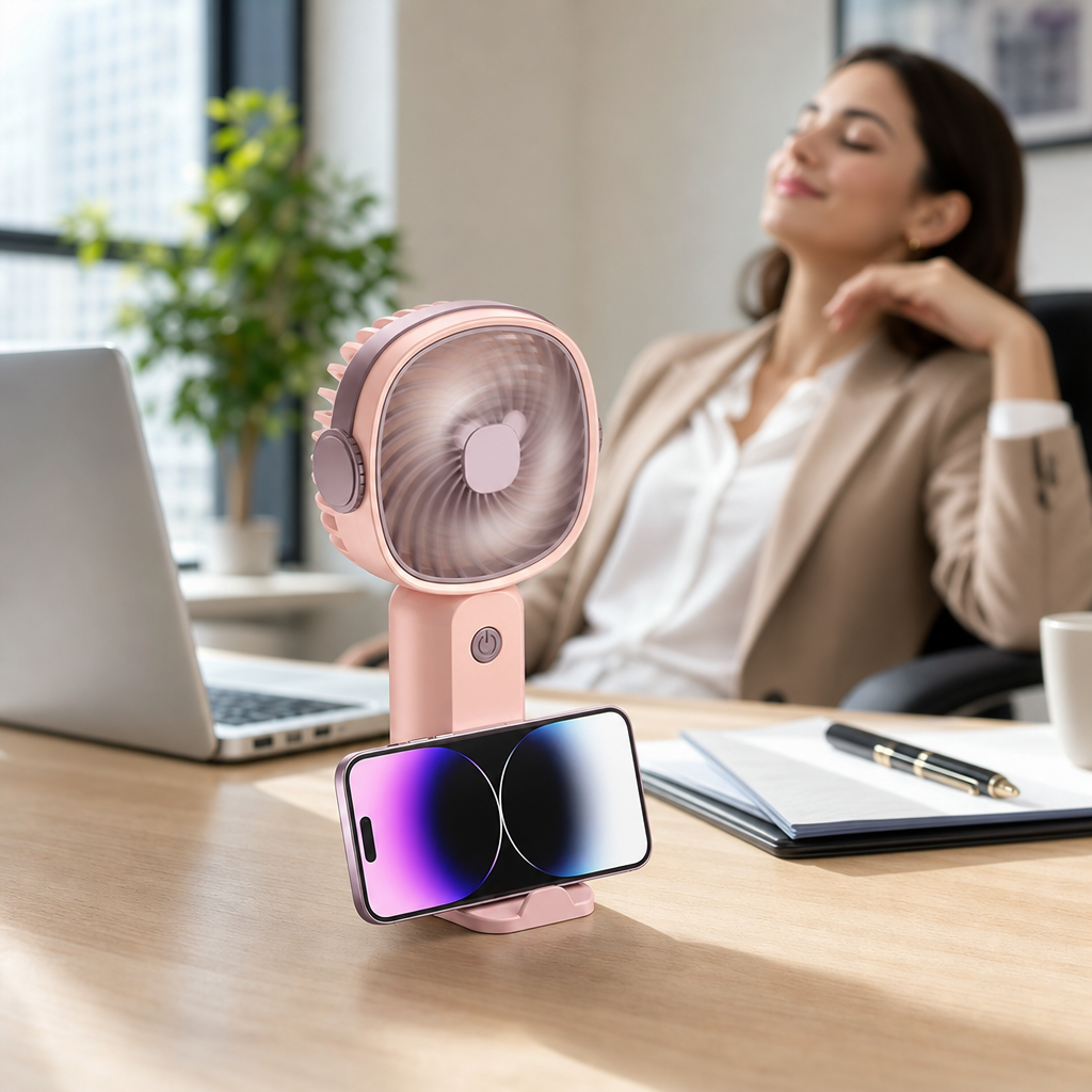 Mini Ventilateur USB Portable — Léger & Discret