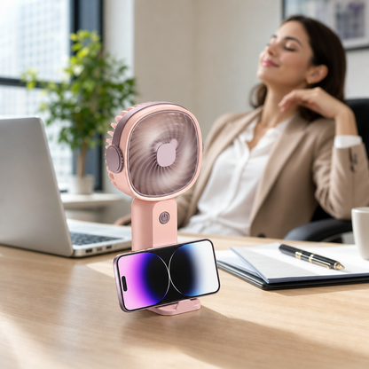 Mini Ventilateur USB Portable — Léger & Discret