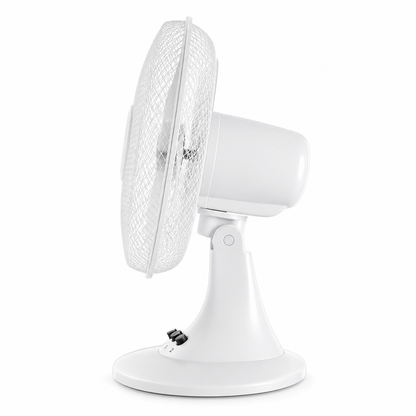 Ventilateur de Table Silencieux — 3 Vitesses & Inclinaison 30°