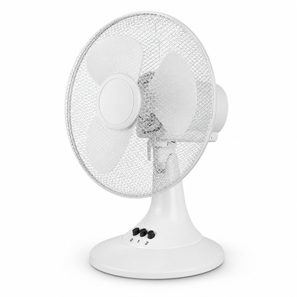 Ventilateur de Table Silencieux — 3 Vitesses & Inclinaison 30°