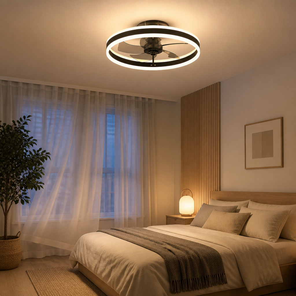 Plafonnier Ventilateur Minimaliste