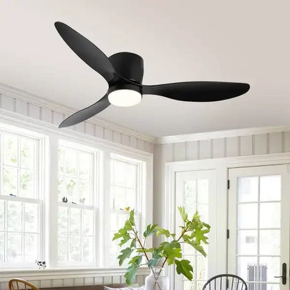 Ventilateur Plafond Silencieux Kyrel – Moteur DC Réversible Été/Hiver, LED & Télécommande