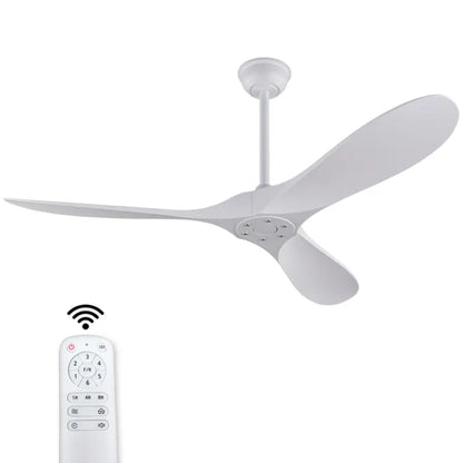 Ventilateur de Plafond Industriel Vintage Orvik – 107/132/152cm, Télécommande, Grand Débit