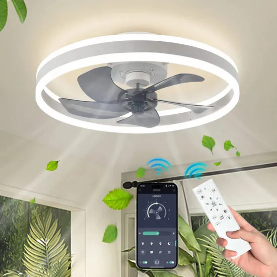 Plafonnier Ventilateur Minimaliste