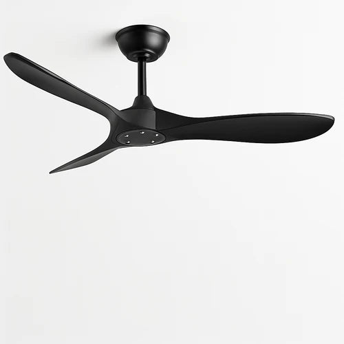 Ventilateur de Plafond Industriel Vintage Orvik – 107/132/152cm, Télécommande, Grand Débit